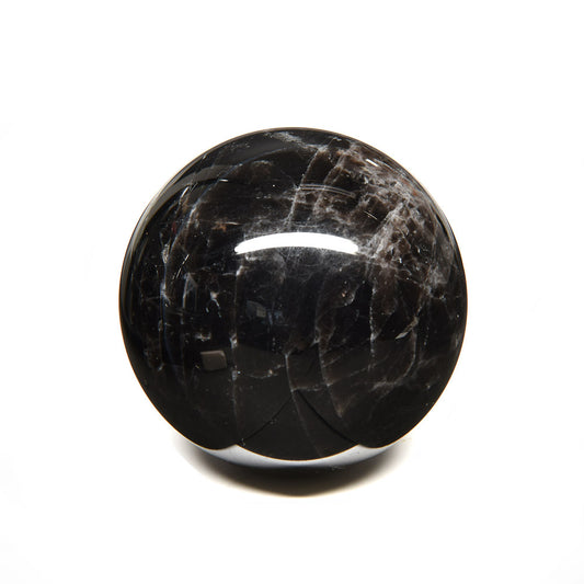 [鑑別付]モリオン 丸玉 52.2mm #RJ232