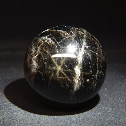 [鑑別付]スターモリオン 丸玉 57.7mm #RJ234