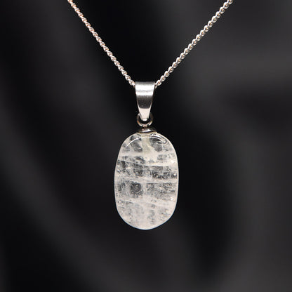 奈良県産 飛鳥桜水晶 ペンダントトップ 22x9.5x5.5mm #RJ238