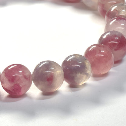 ピンクトルマリンクォーツ ブレスレット 8.5mm #RJ264