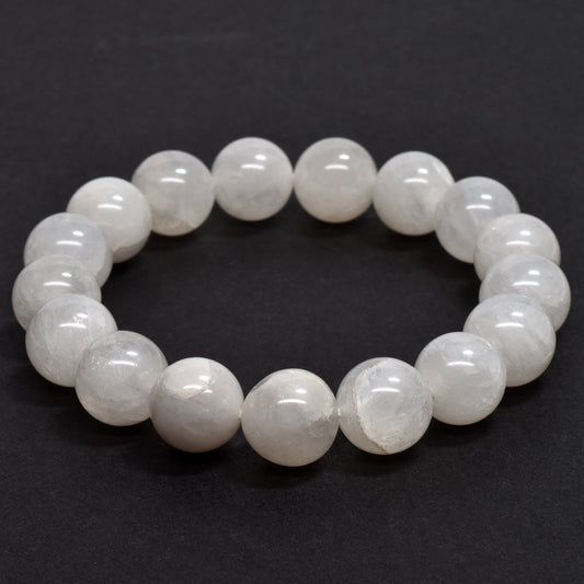 [高品質] 奈良県産 飛鳥桜水晶 ブレスレット 12mm #RJ276