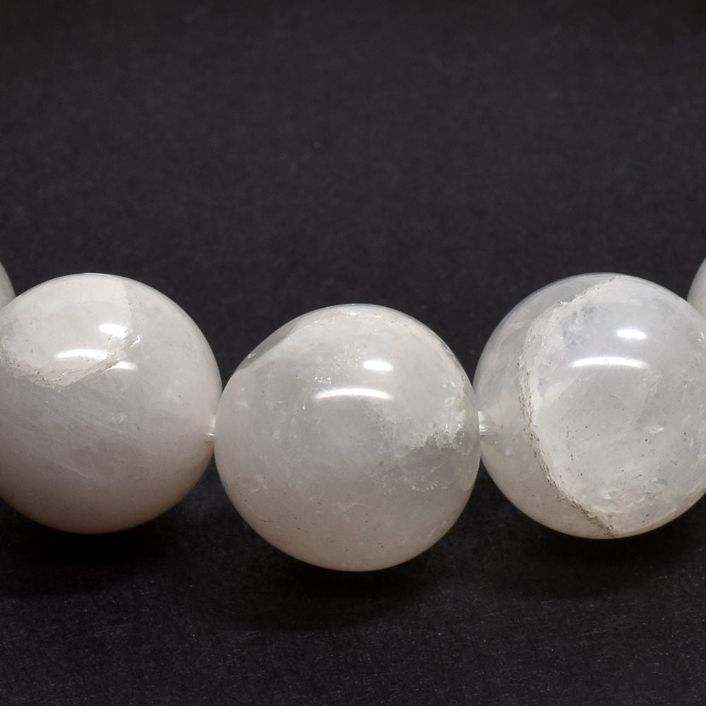 [高品質] 奈良県産 飛鳥桜水晶 ブレスレット 12mm #RJ276