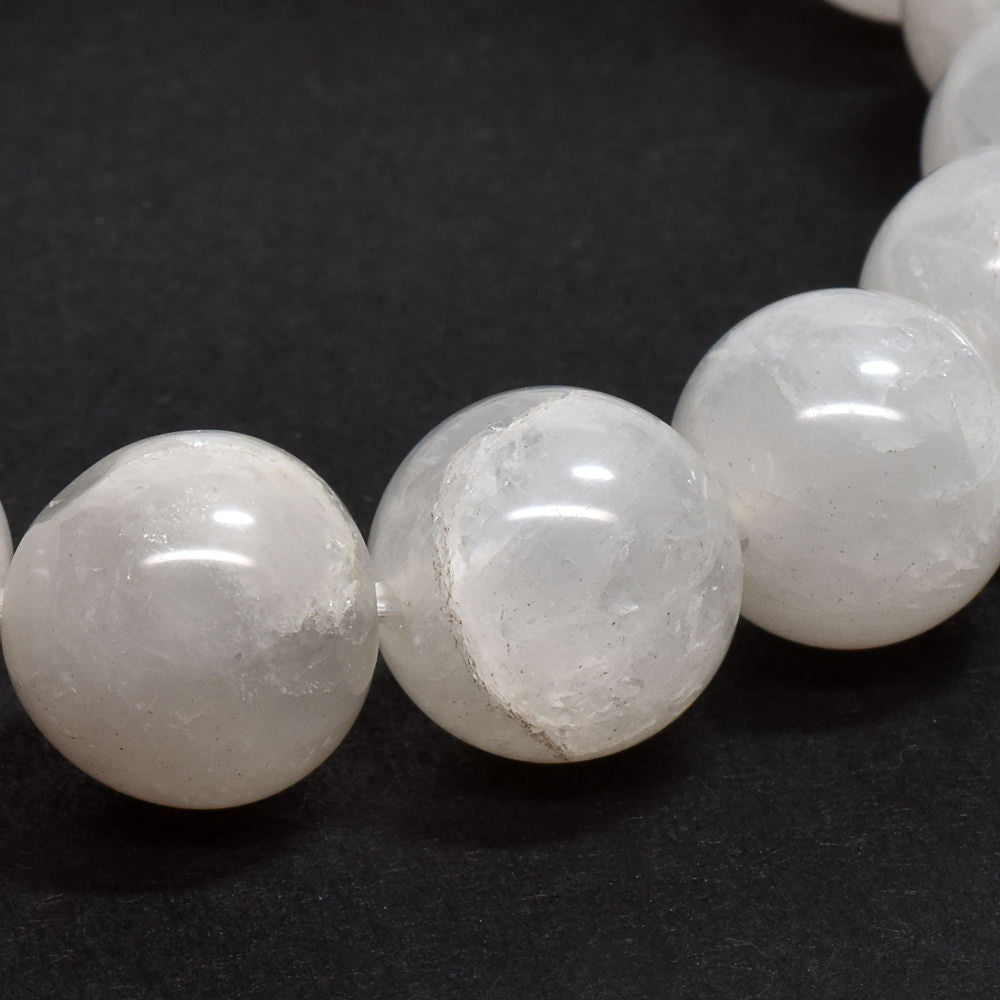 [高品質] 奈良県産 飛鳥桜水晶 ブレスレット 12mm #RJ276