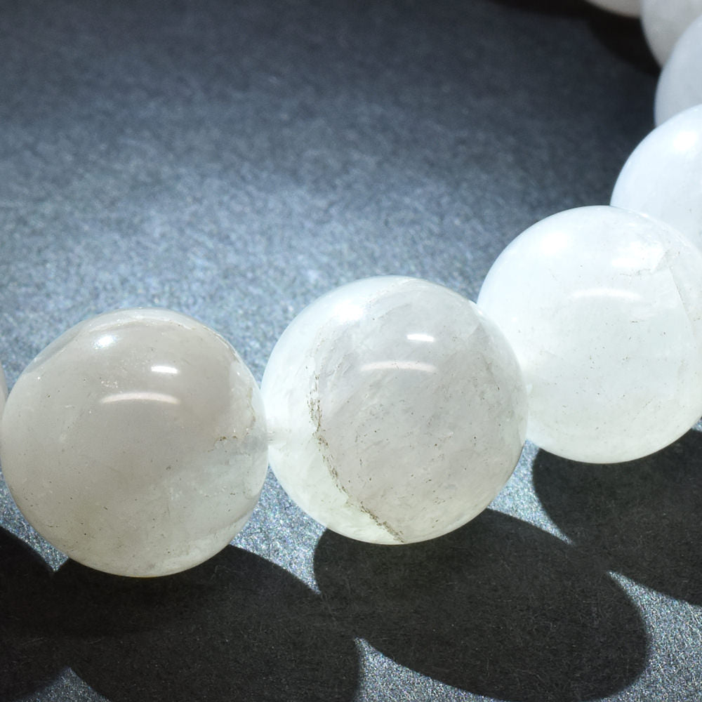 [高品質] 奈良県産 飛鳥桜水晶 ブレスレット 12mm #RJ276