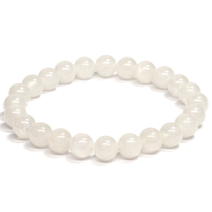 [高品質] 奈良県産 飛鳥桜水晶 ブレスレット 8mm #RJ277