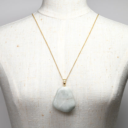 糸魚川翡翠  ペンダントトップ 28.4x24.2x9.9mm #RJ279