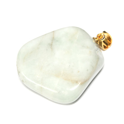 糸魚川翡翠  ペンダントトップ 28.4x24.2x9.9mm #RJ279