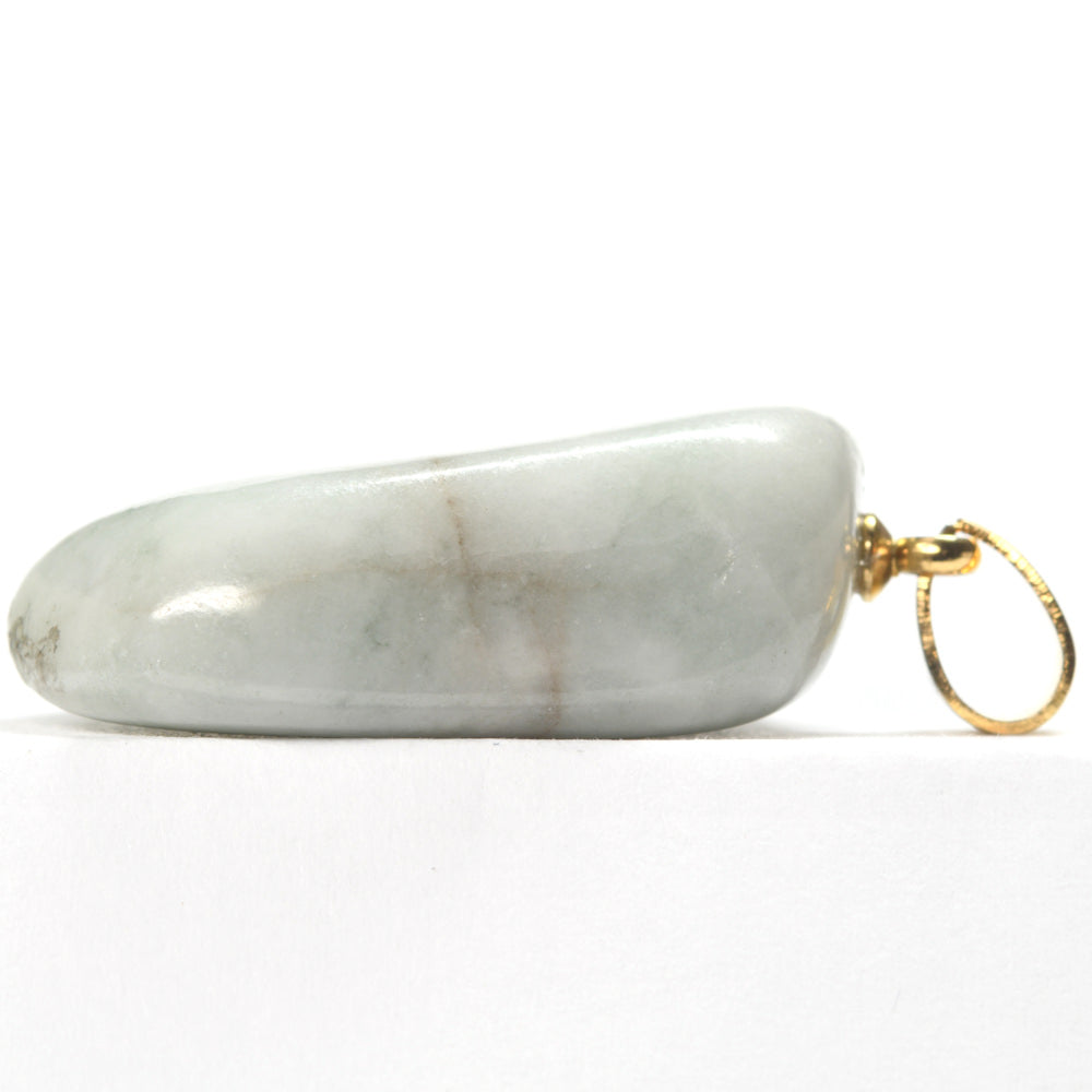 糸魚川翡翠  ペンダントトップ 28.4x24.2x9.9mm #RJ279