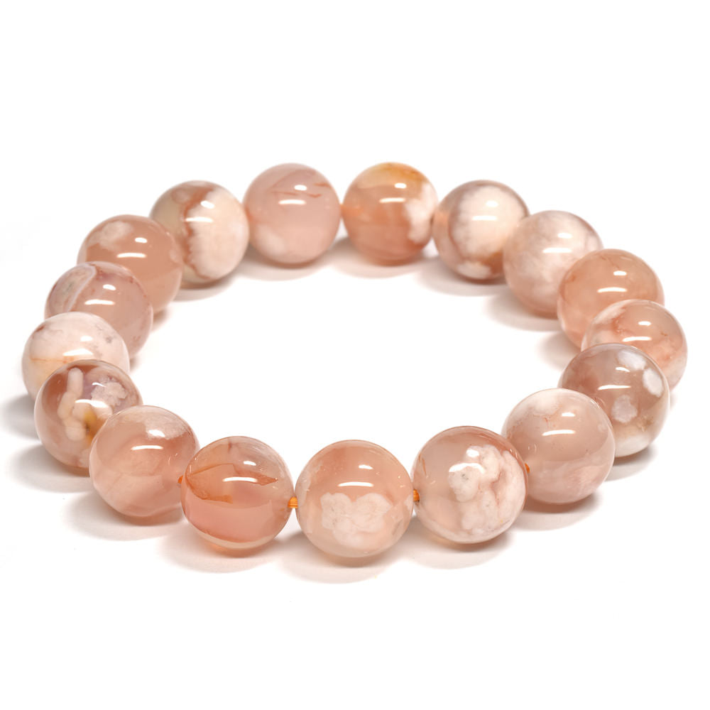 サクラアゲート ブレスレット 12-12.5mm #RJ284