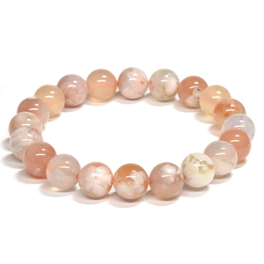 サクラアゲート ブレスレット 10mm #RJ285