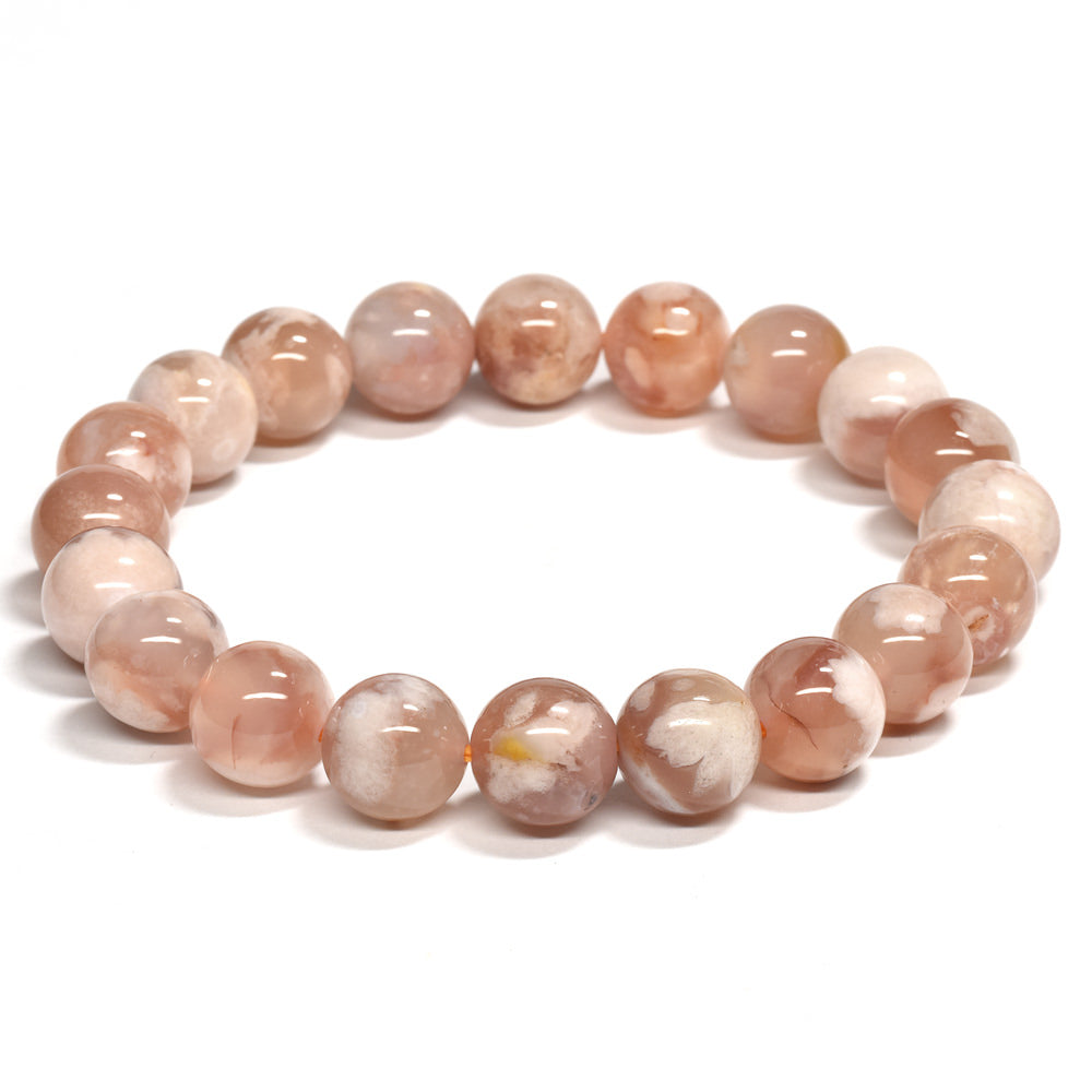 サクラアゲート ブレスレット 10mm #RJ286