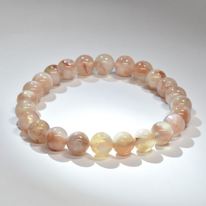 サクラアゲート ブレスレット 8mm #RJ288