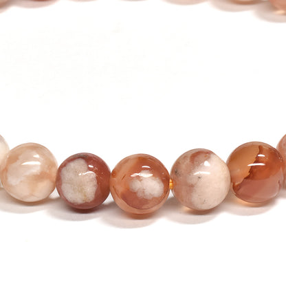 サクラアゲート ブレスレット 7mm #RJ289