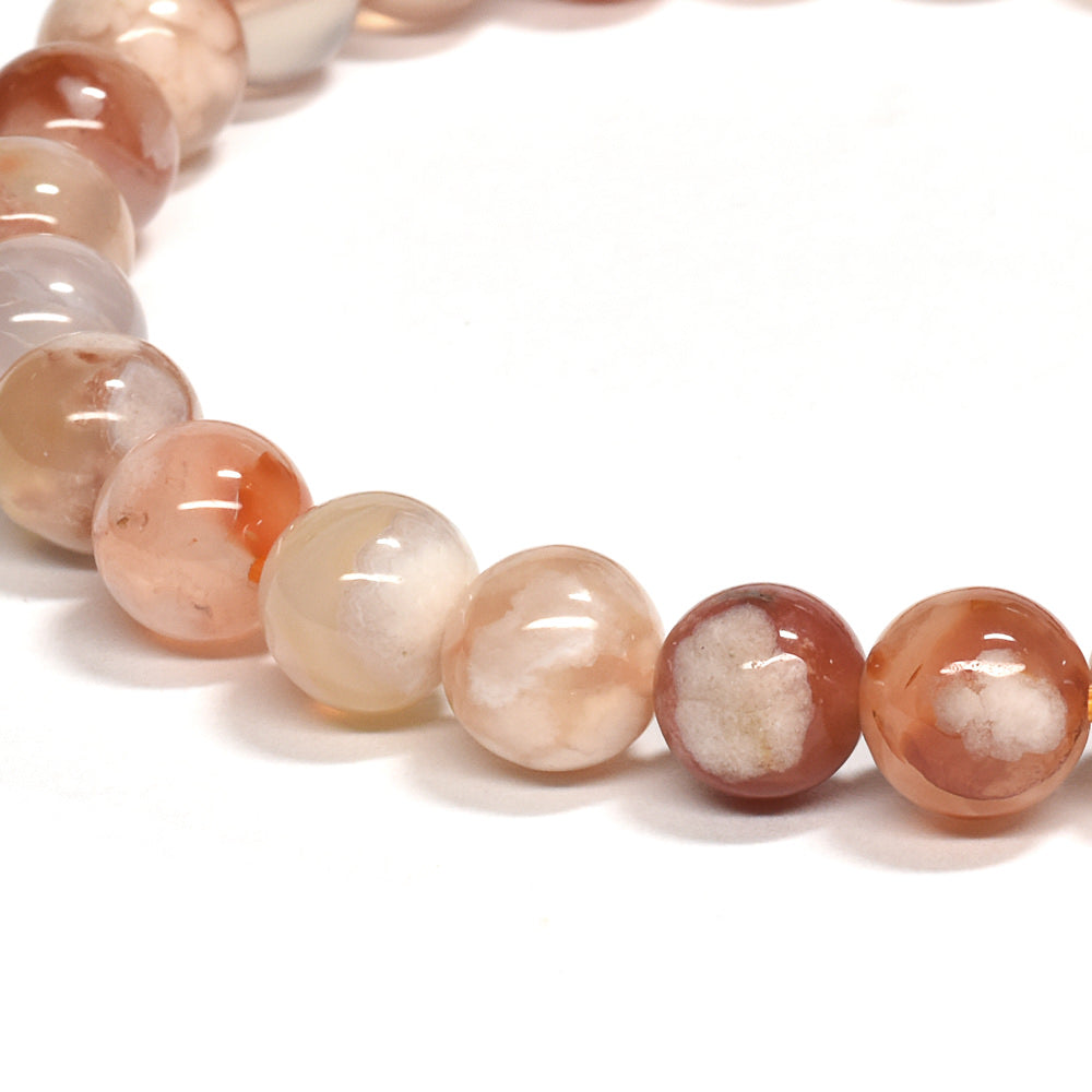 サクラアゲート ブレスレット 7mm #RJ289