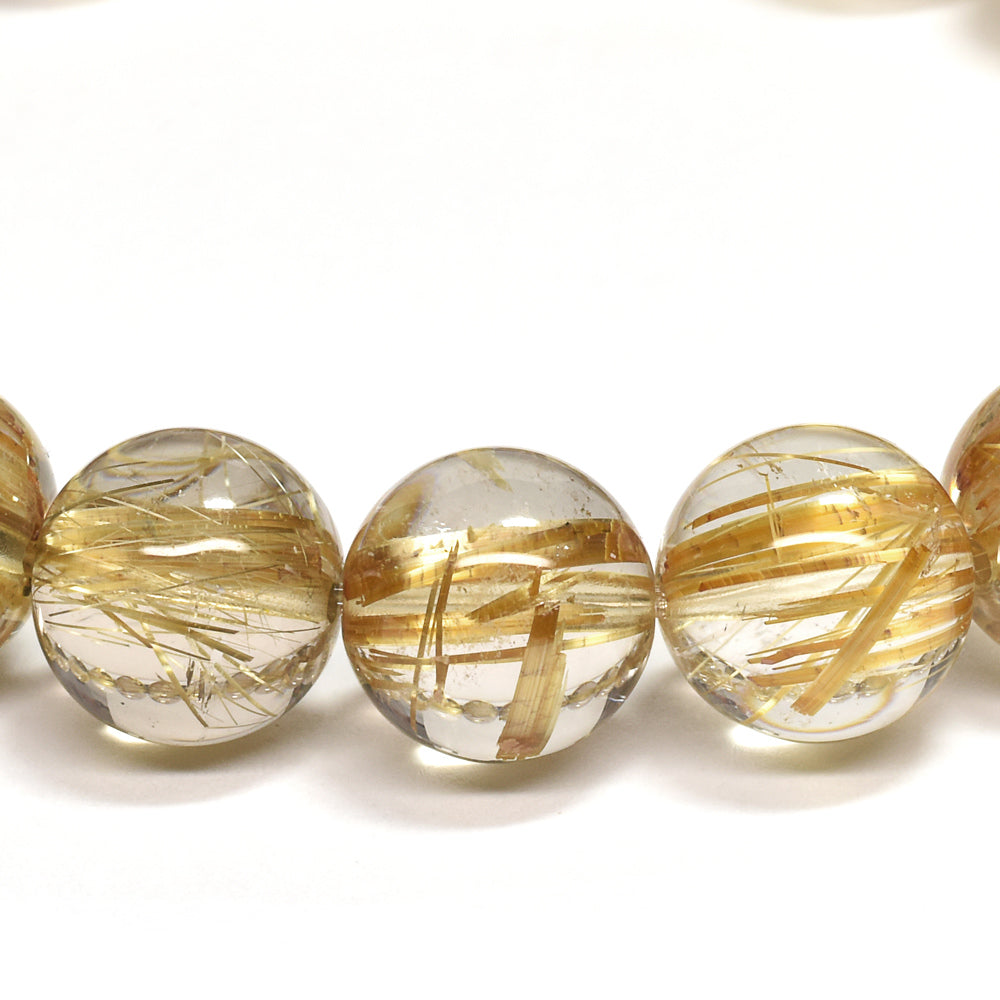 タイチンルチルクォーツ ブレスレット 10mm #RK003