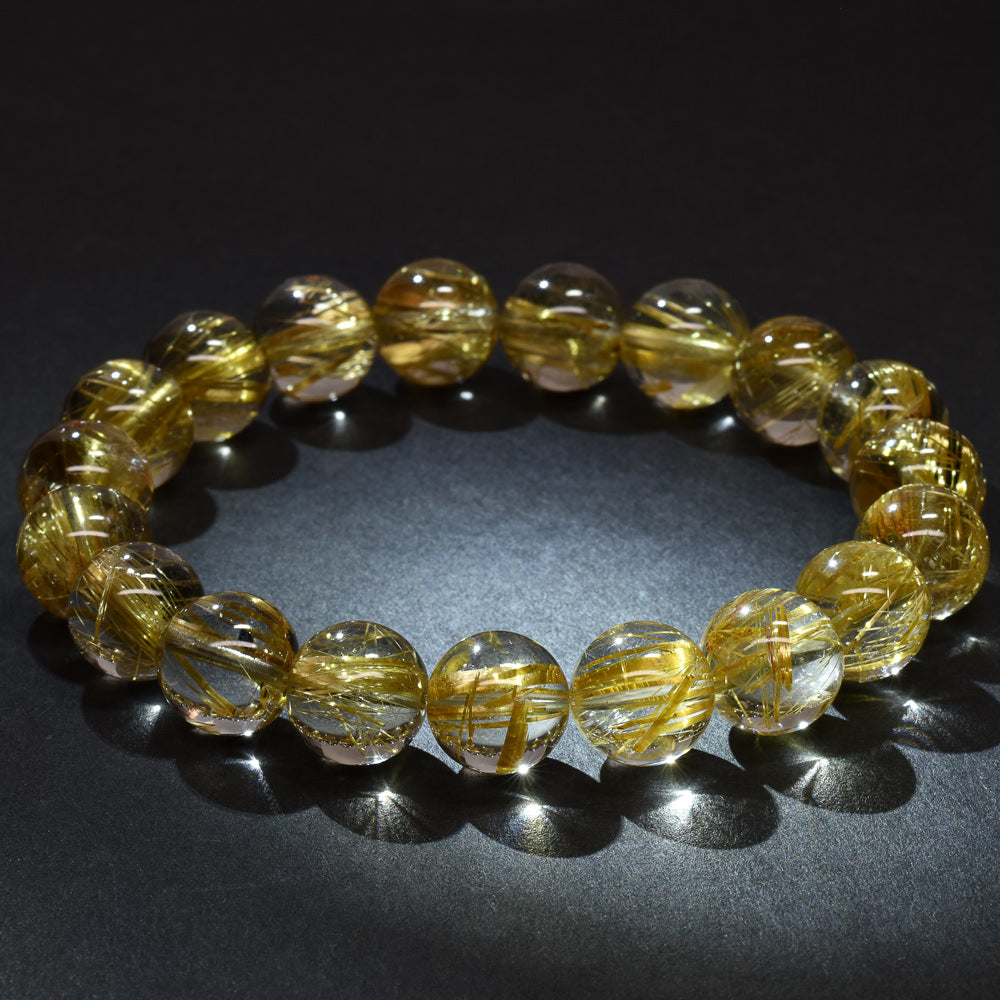 タイチンルチルクォーツ ブレスレット 10mm #RK003