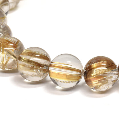 タイチンルチルクォーツ ブレスレット 9mm #RK005