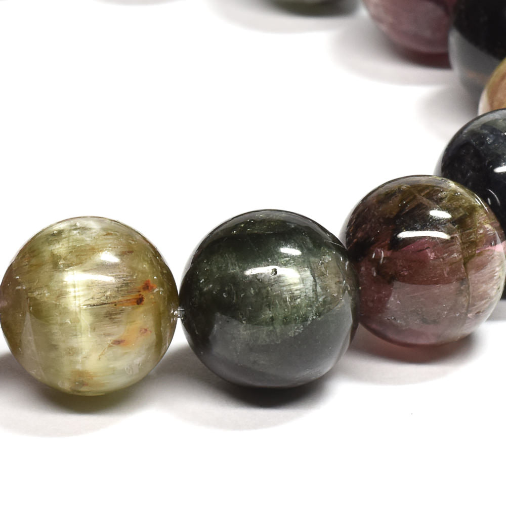 キャッツアイトルマリン ブレスレット 11.5mm #RK012