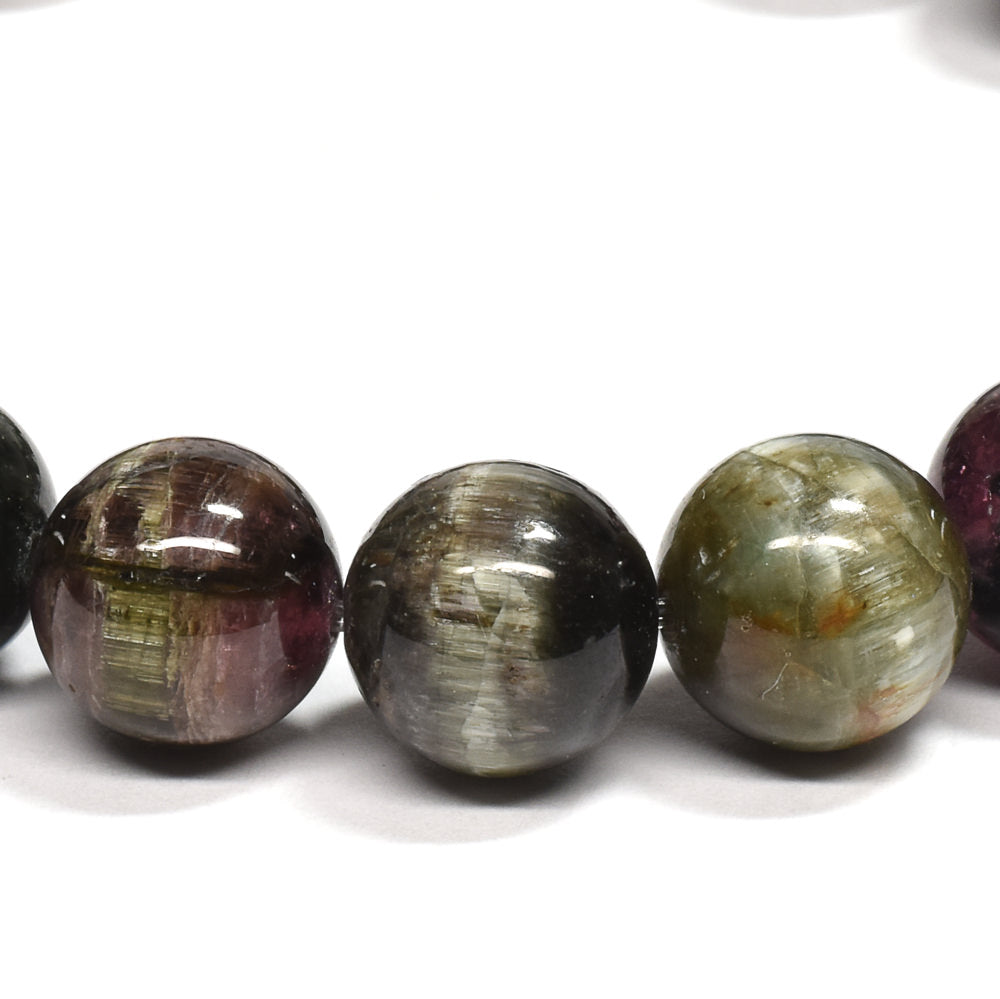 キャッツアイトルマリン ブレスレット 10mm #RK014