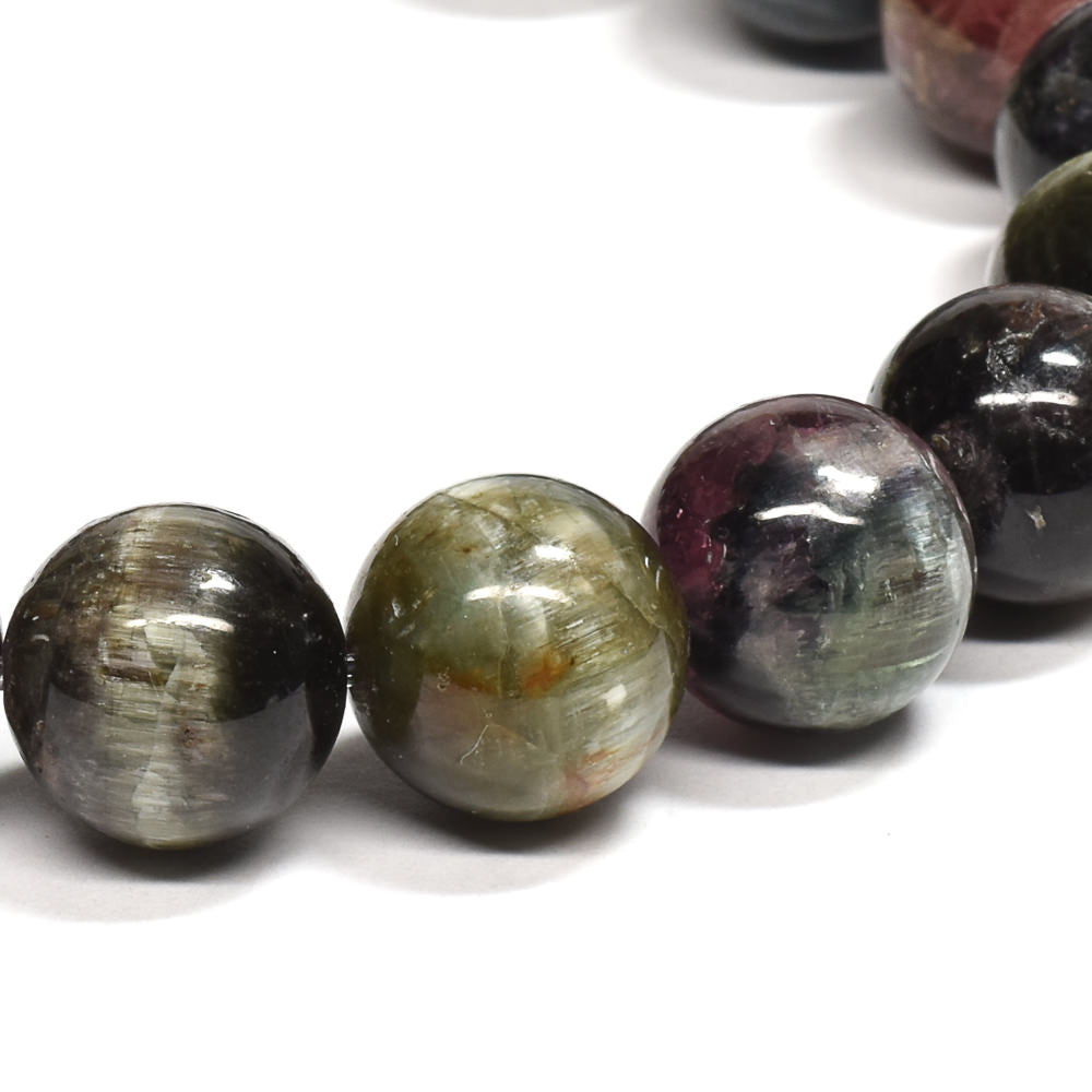 キャッツアイトルマリン ブレスレット 10mm #RK014