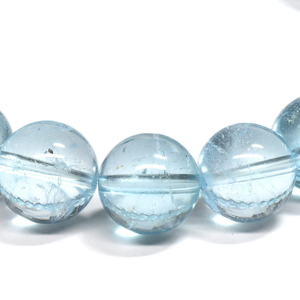 ブルートパーズ ブレスレット 11mm #RK017