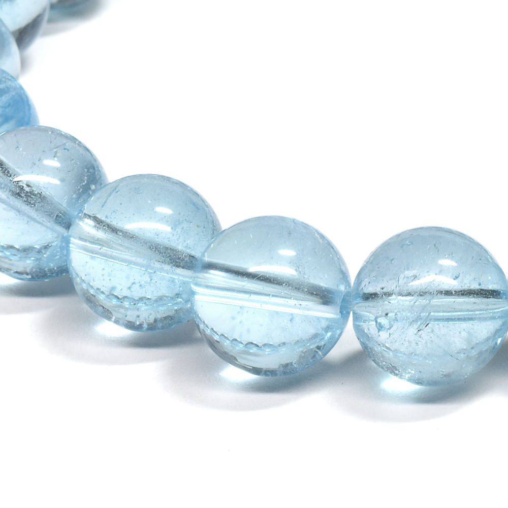 ブルートパーズ ブレスレット 9.5mm #RK018