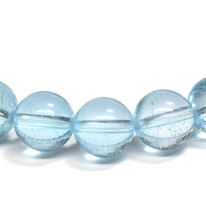 ブルートパーズ ブレスレット 9mm #RK019