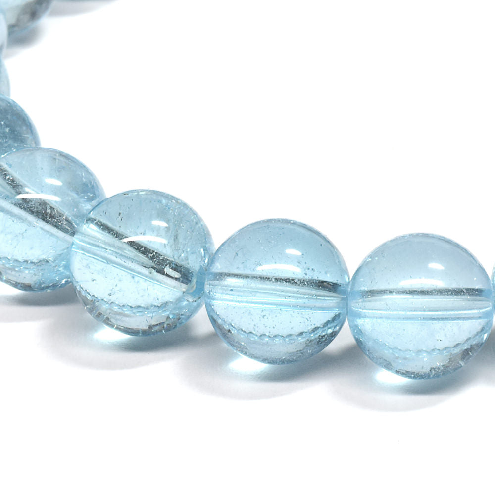 ブルートパーズ ブレスレット 9mm #RK019