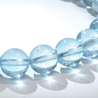 ブルートパーズ ブレスレット 9mm #RK019