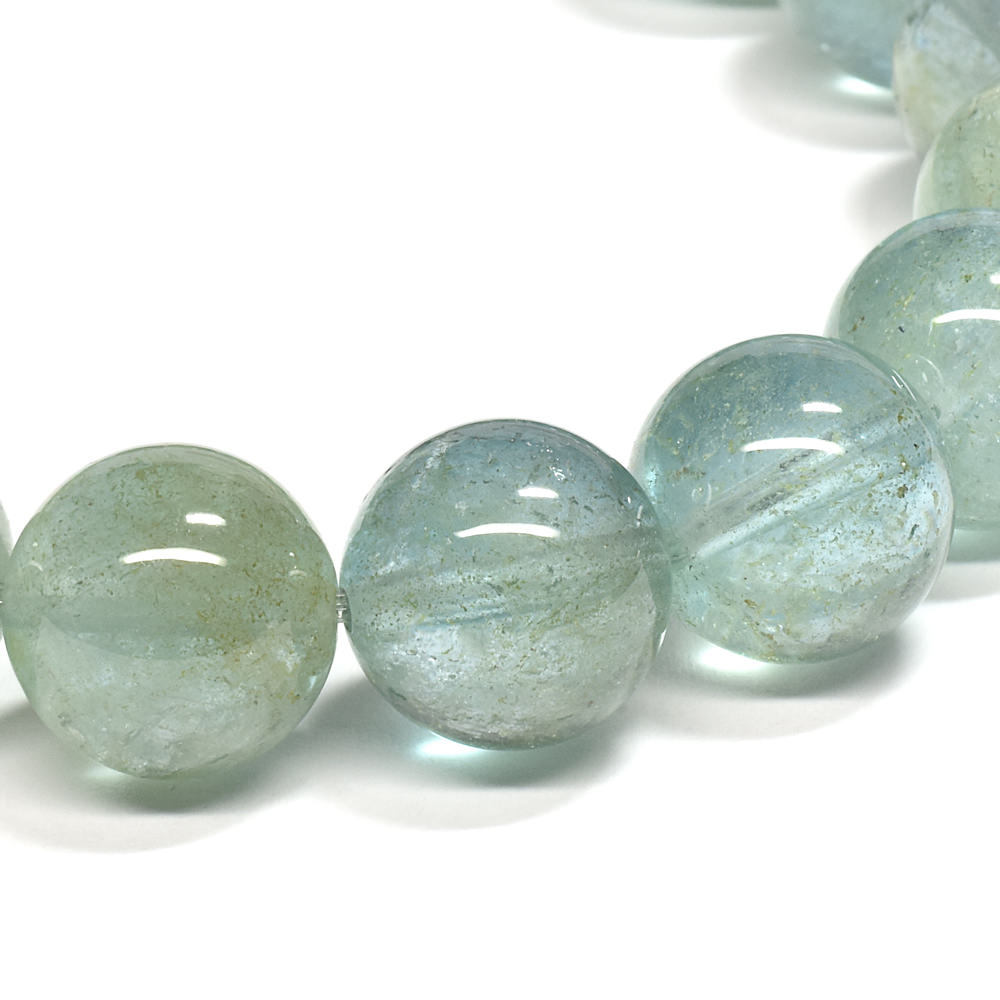 グリーン・ブルートパーズ ブレスレット 10.5mm #RK020