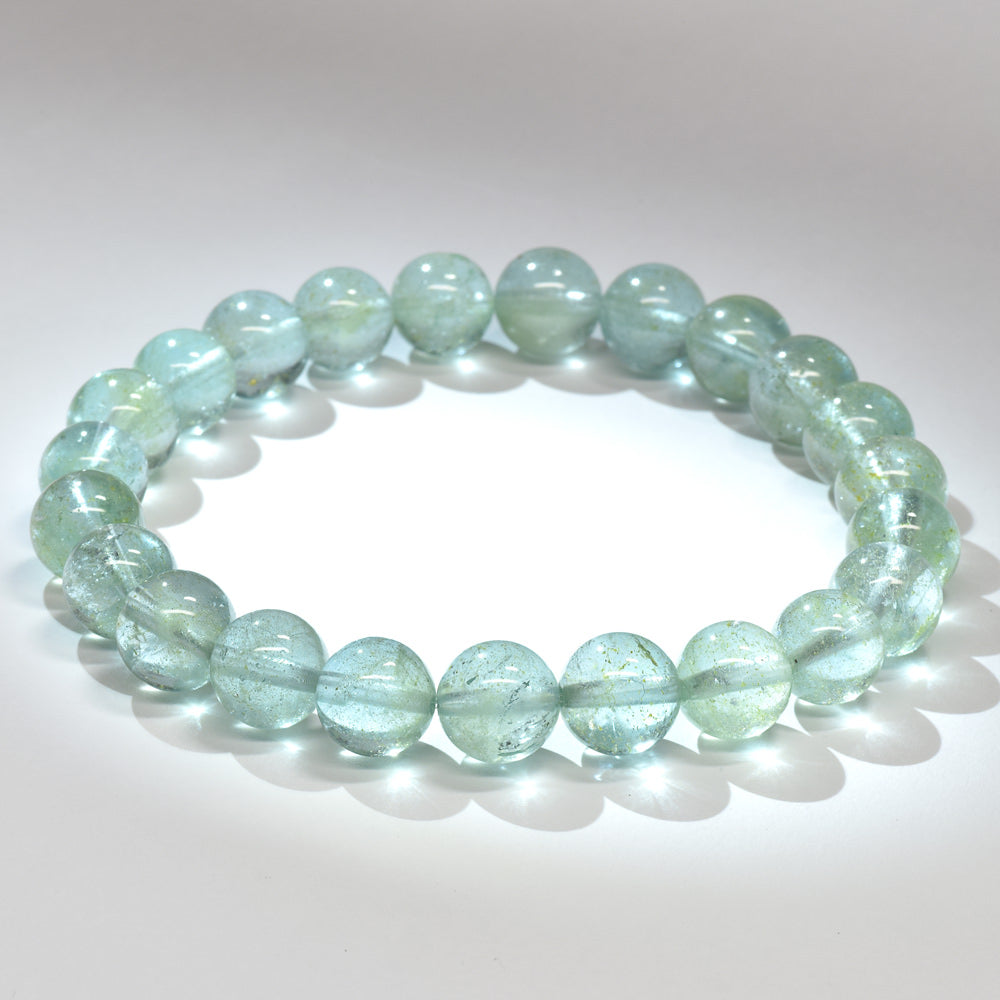 グリーン・ブルートパーズ ブレスレット 8mm #RK021