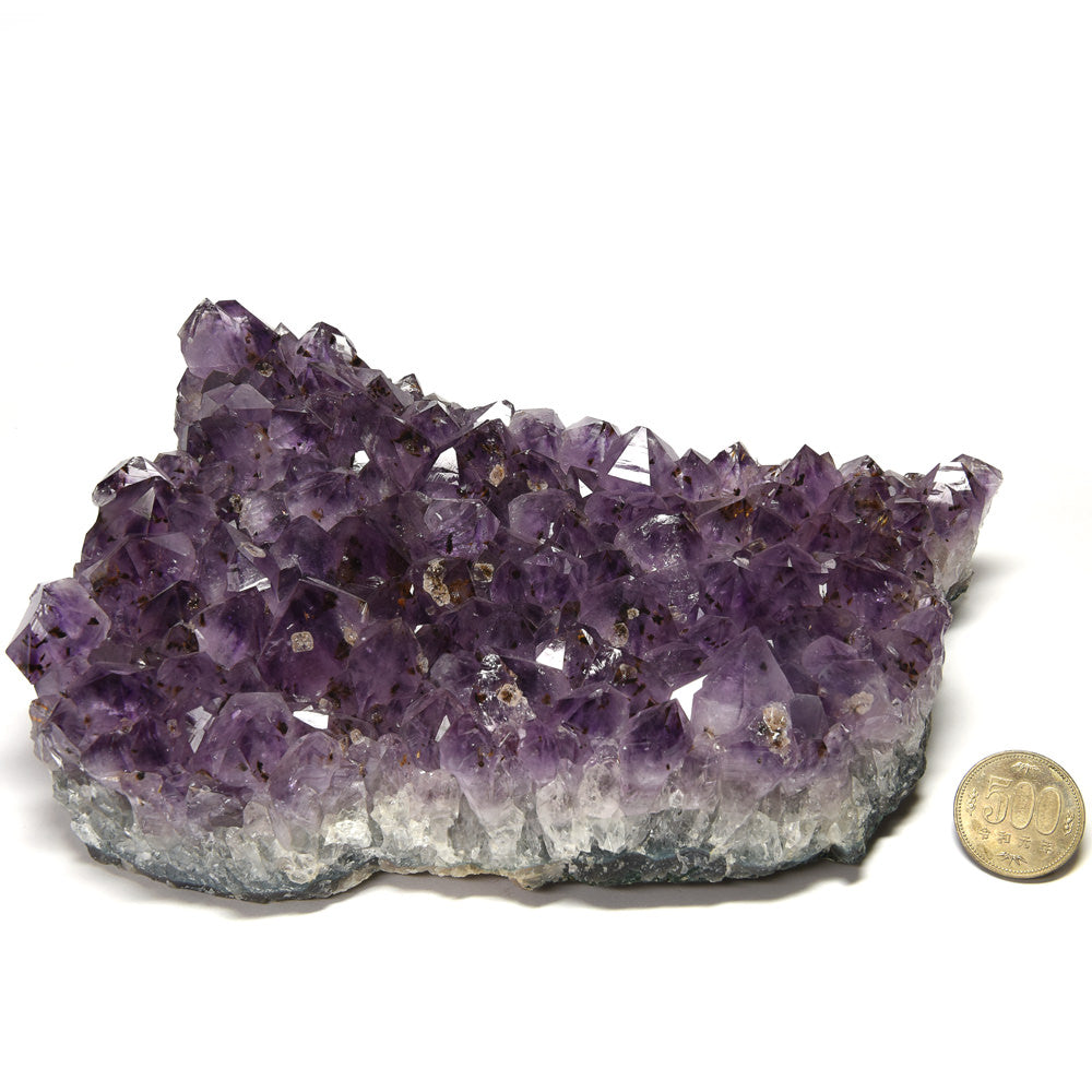 ゲーサイトインアメジスト クラスター 205x140x55mm ブラジル産 #RK083