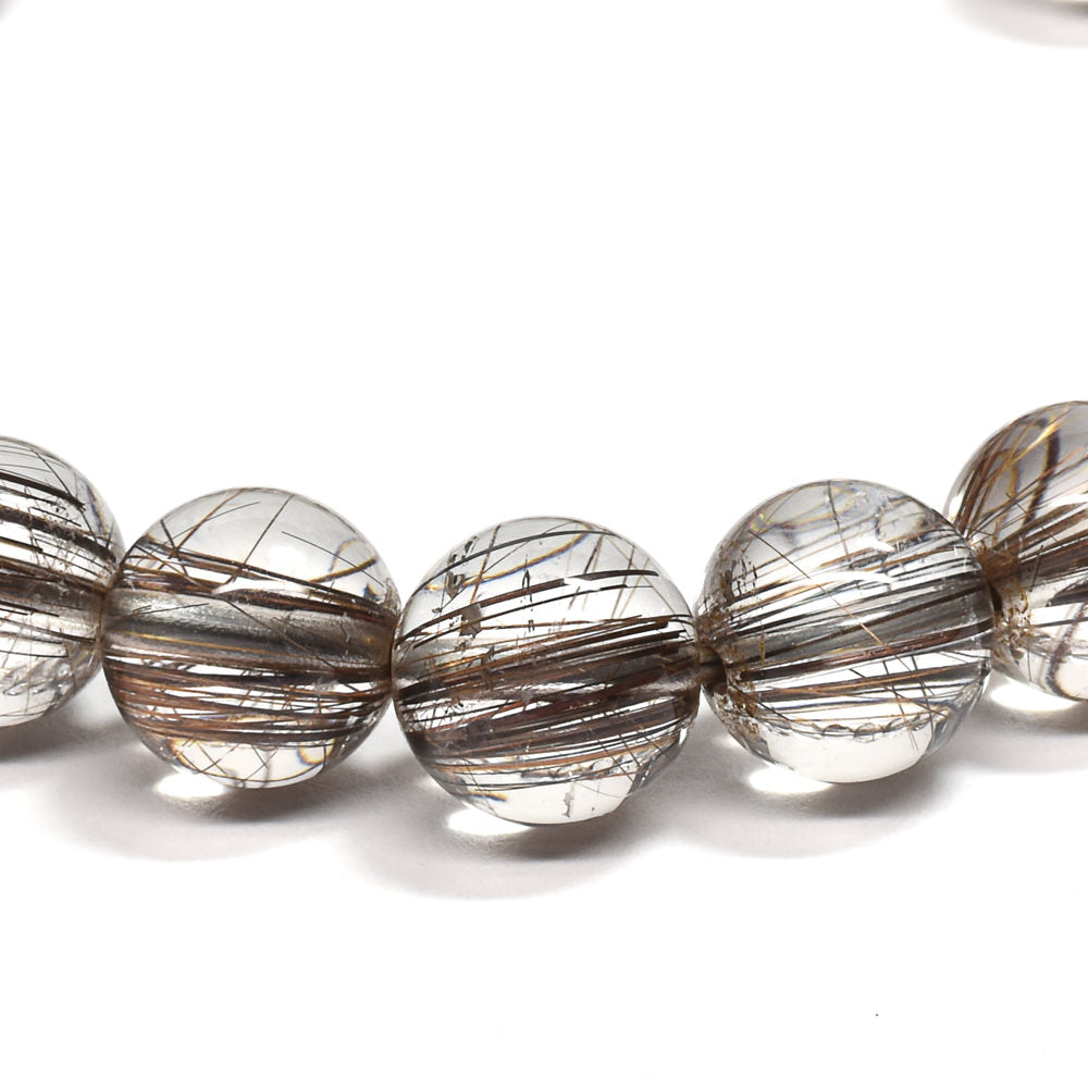 ブロンズルチルクォーツ ブレスレット 9mm #RK095