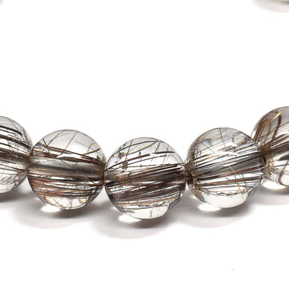 ブロンズルチルクォーツ ブレスレット 9mm #RK095