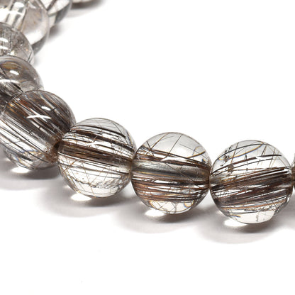 ブロンズルチルクォーツ ブレスレット 9mm #RK095