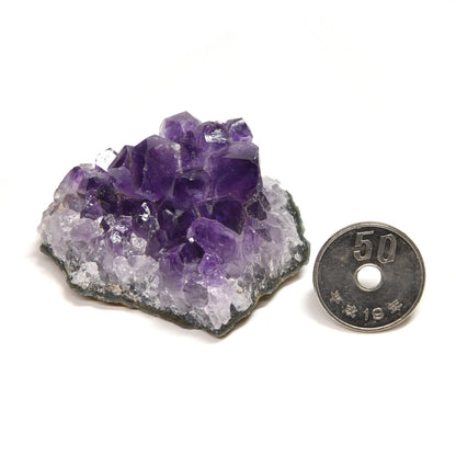 ウルグアイ産アメジスト クラスター 52.7x35.6x29.5mm #RK101