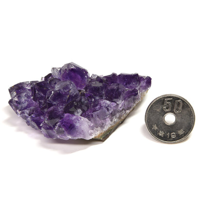 ウルグアイ産アメジスト クラスター 61.2x33.5x30mm #RK102