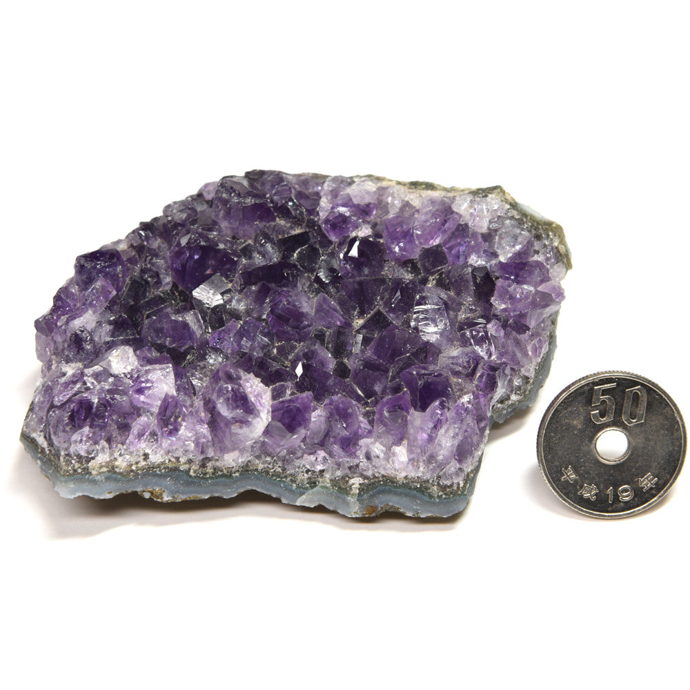 ウルグアイ産アメジスト クラスター 83x61x26.3mm #RK106