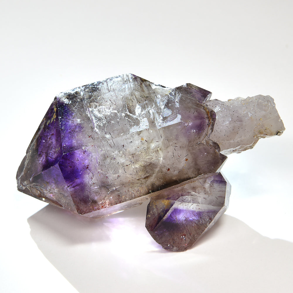 ジンバブエ産アメジストエレスチャル 原石 61x41x25.7mm #RK111