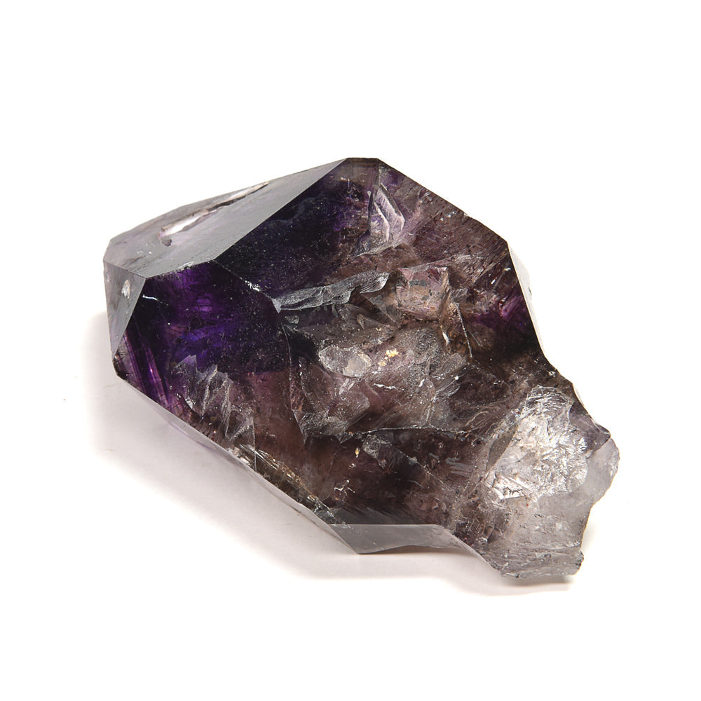 ジンバブエ産アメジストエレスチャル 原石 58x34x25mm #RK112