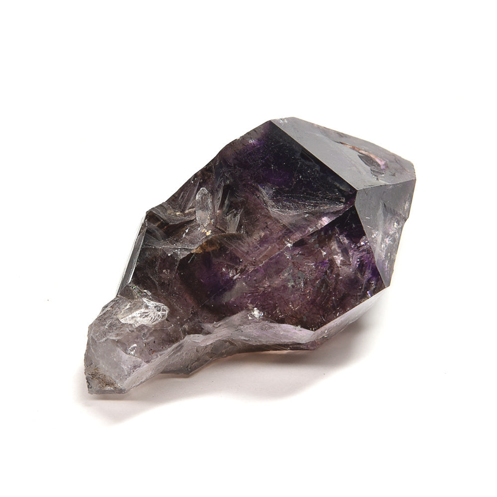 ジンバブエ産アメジストエレスチャル 原石 58x34x25mm #RK112
