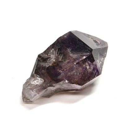 ジンバブエ産アメジストエレスチャル 原石 58x34x25mm #RK112