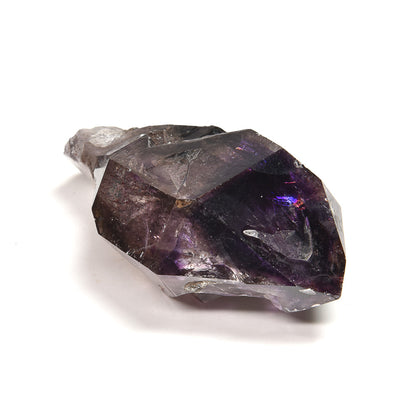 ジンバブエ産アメジストエレスチャル 原石 58x34x25mm #RK112