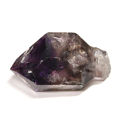 ジンバブエ産アメジストエレスチャル 原石 58x34x25mm #RK112