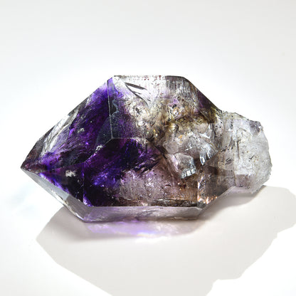 ジンバブエ産アメジストエレスチャル 原石 58x34x25mm #RK112