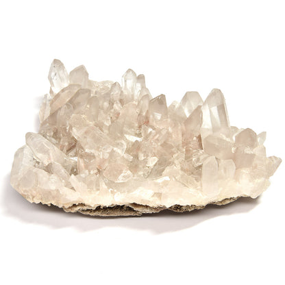 パールヴァティ渓谷産ヒマラヤマニカラン水晶 クラスター 180x145x60mm #RK115