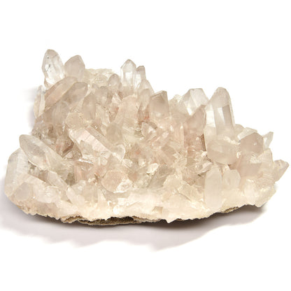 パールヴァティ渓谷産ヒマラヤマニカラン水晶 クラスター 180x145x60mm #RK115