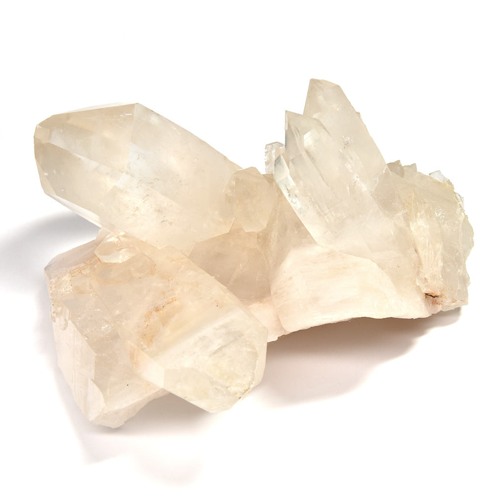 パールヴァティ渓谷産ヒマラヤマニカラン水晶 クラスター 165x140x95mm #RK116