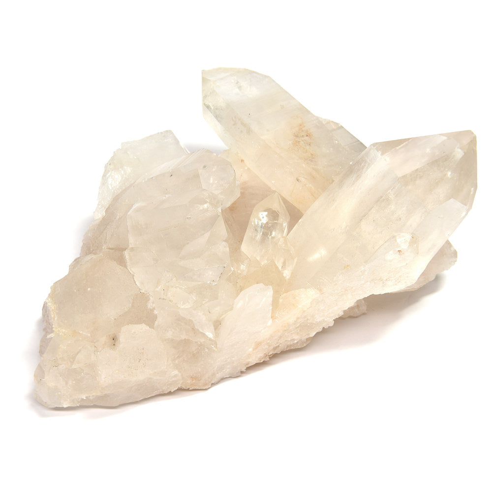 パールヴァティ渓谷産ヒマラヤマニカラン水晶 クラスター 165x140x95mm #RK116