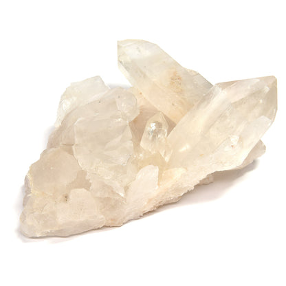 パールヴァティ渓谷産ヒマラヤマニカラン水晶 クラスター 165x140x95mm #RK116